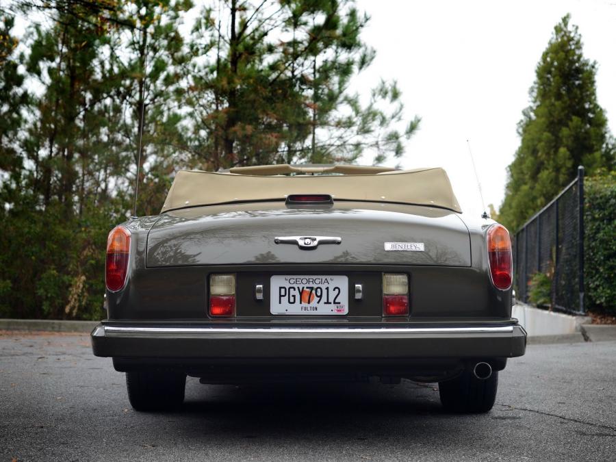 Bentley Continental Convertible 1984 года  (фото 8 из 11)